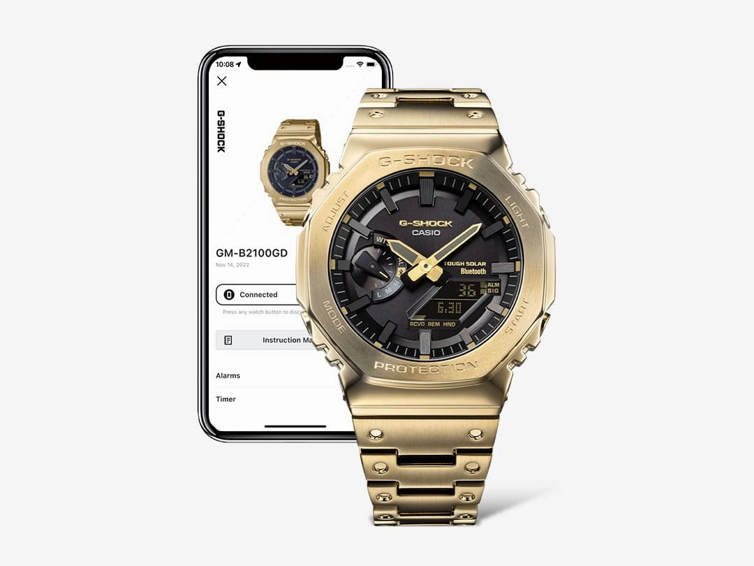 G-Shock Full Metal Gold CasiOak GMB2100GD-9A