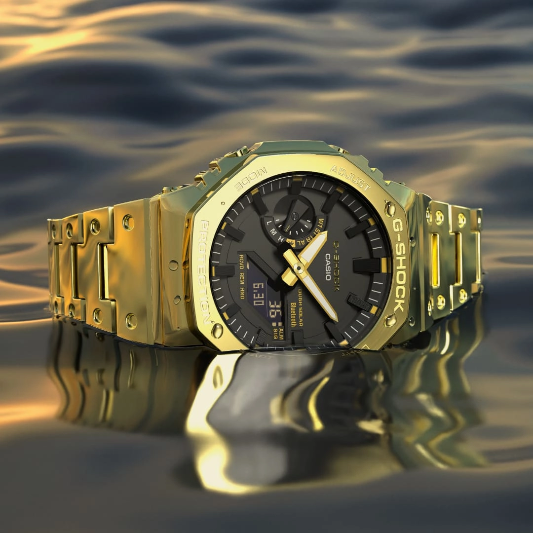 G-Shock Full Metal Gold CasiOak GMB2100GD-9A