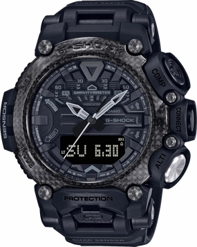 G-Shock Gravitymaster All Black Quad Sensor Bluetooth GRB200-1B