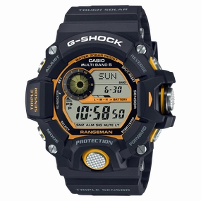 G-Shock Master of G Rangeman Black Resin Band Watch GW9400Y-1D