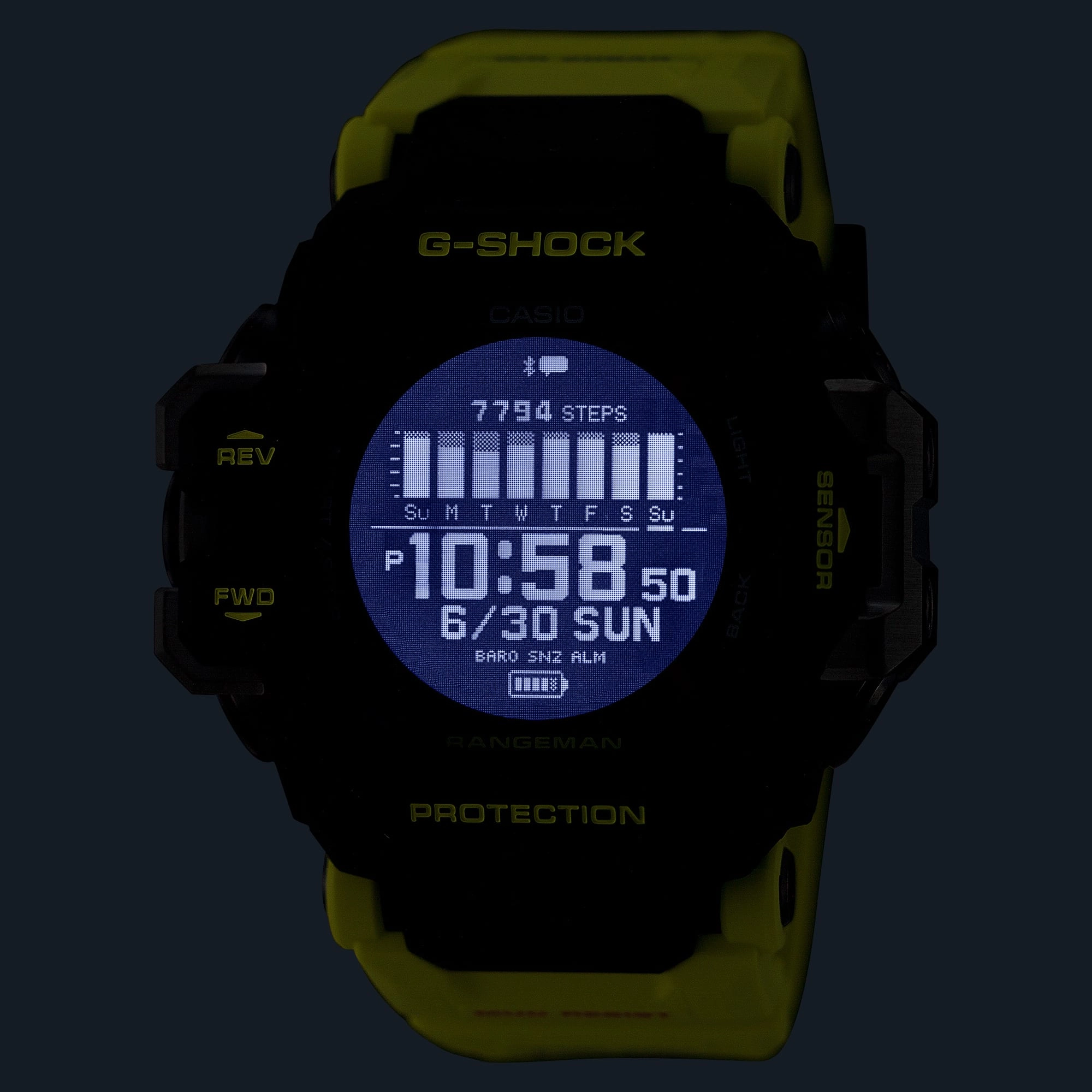 G-Shock Master of Rangeman Black Dial Green Resin Band Watch GPRH1000RY-1A9