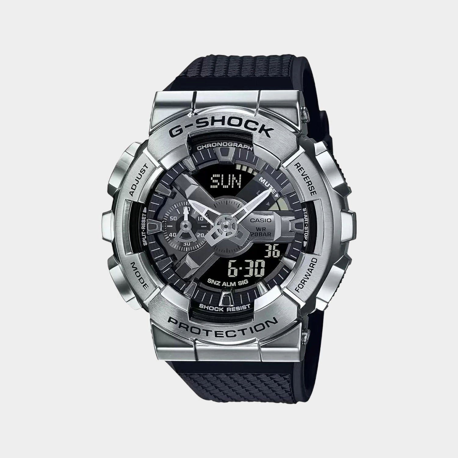G-Shock Men's Analog-Digital Resin Watch G1051 - GM-110-1ADR