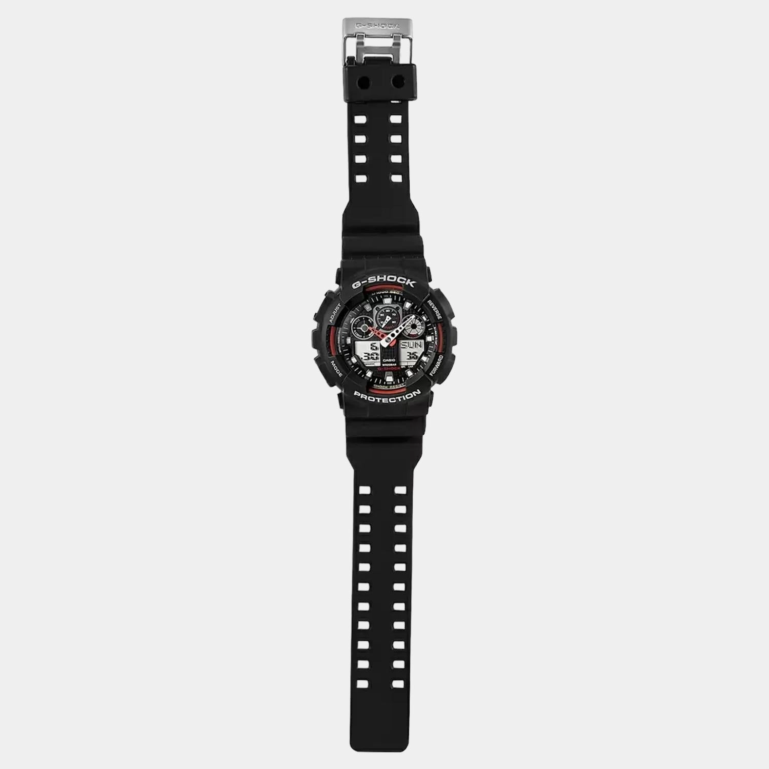 G-Shock Men's Analog-Digital Resin Watch G272 - GA-100-1A4NDR