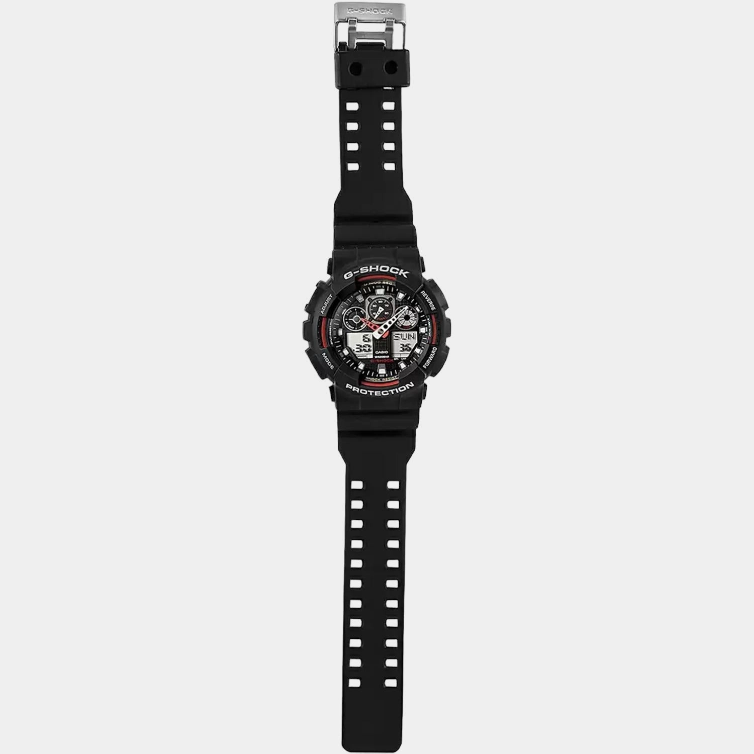 G-Shock Men's Analog-Digital Resin Watch G272 - GA-100-1A4NDR