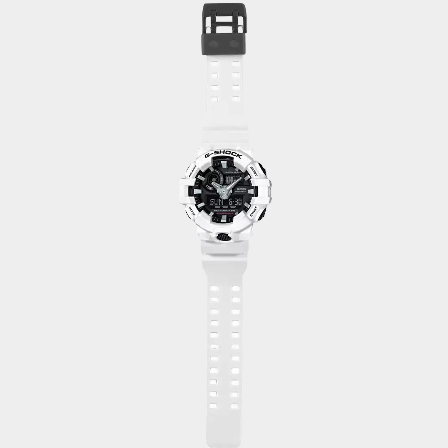 G-Shock Men's White Analog-Digital Resin Watch G742 - GA-700-7ADR