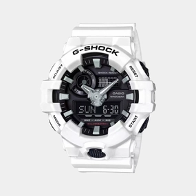 G-Shock Men's White Analog-Digital Resin Watch G742 - GA-700-7ADR