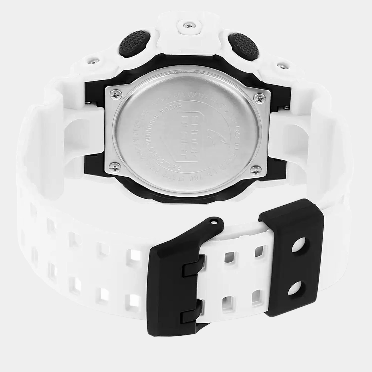 G-Shock Men's White Analog-Digital Resin Watch G742 - GA-700-7ADR