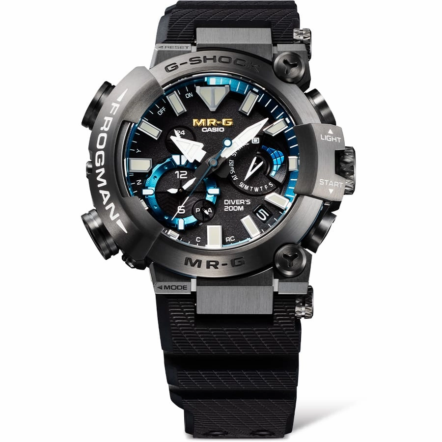 G-Shock Mr-G Frogman Black Rubber Band Men's Watch MRGBF1000R-1A
