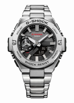 G-Shock Solar Stainless Steel Watch GSTB500D-1A