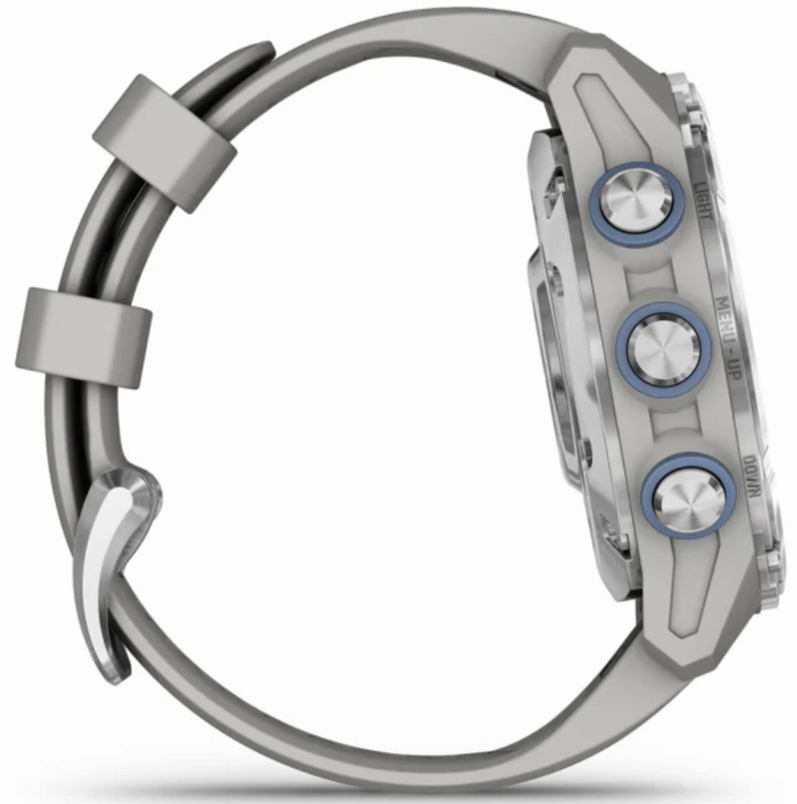 Garmin Descent MK3 Fog Grey Silicone Watch