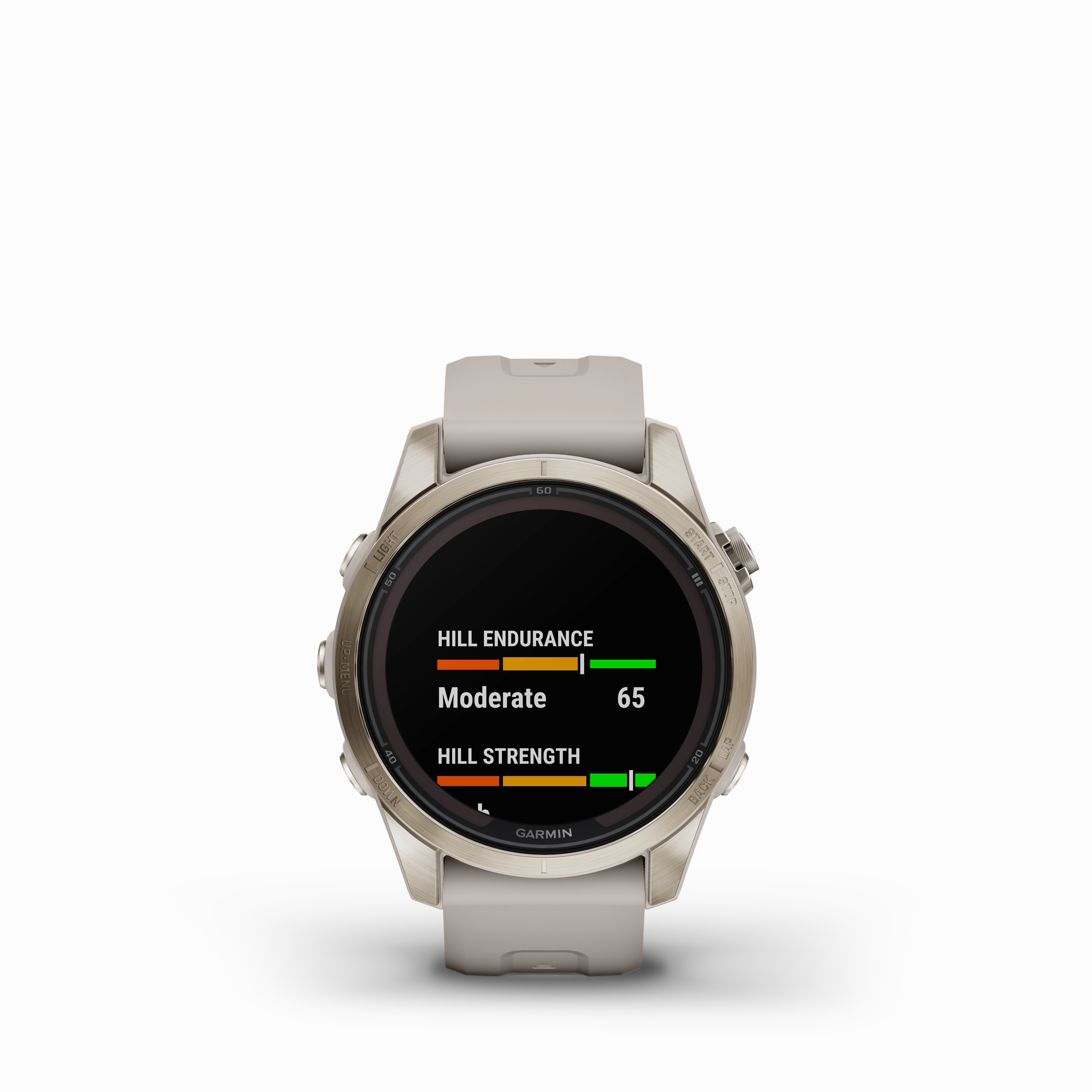 Garmin Fenix 7S Pro Sapphire Solar Soft Gold Watch