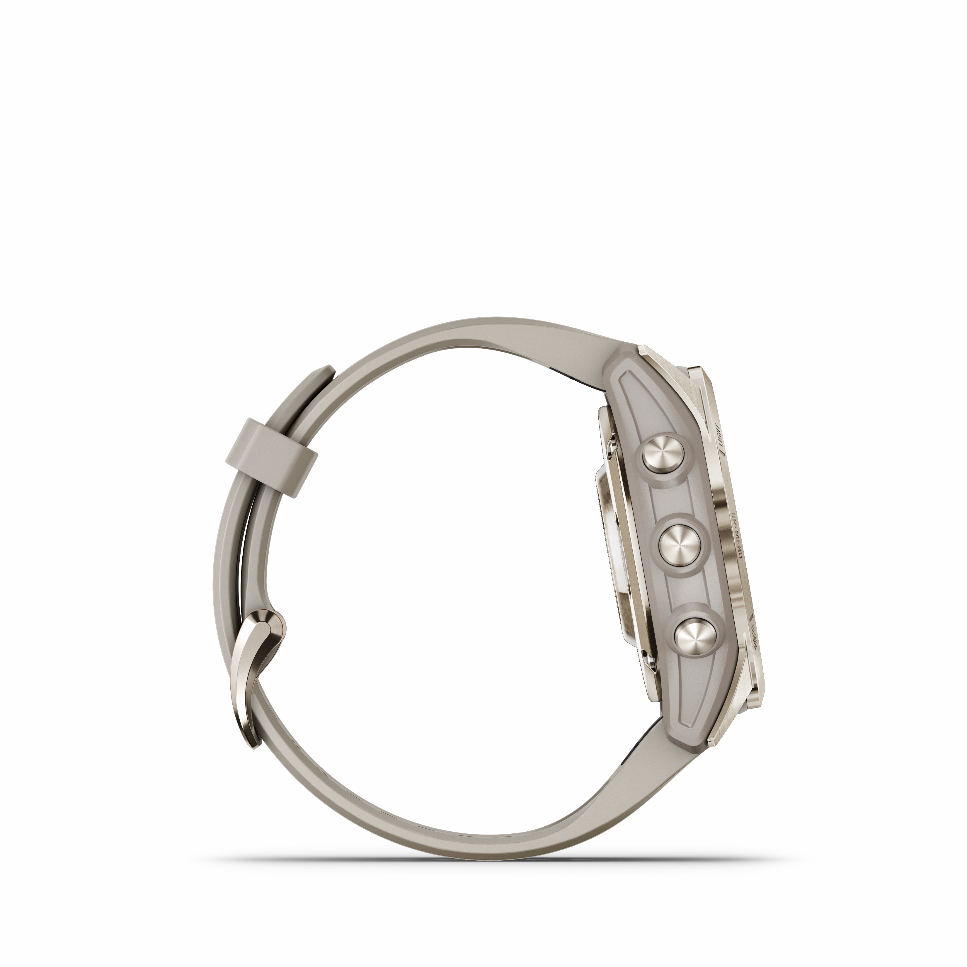 Garmin Fenix 7S Pro Sapphire Solar Soft Gold Watch
