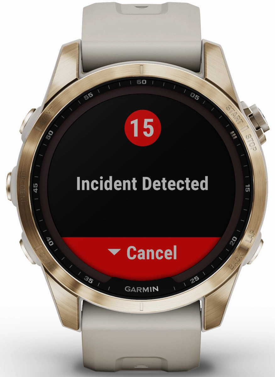 Garmin Fenix 7S Sapphire Solar Cream Gold D