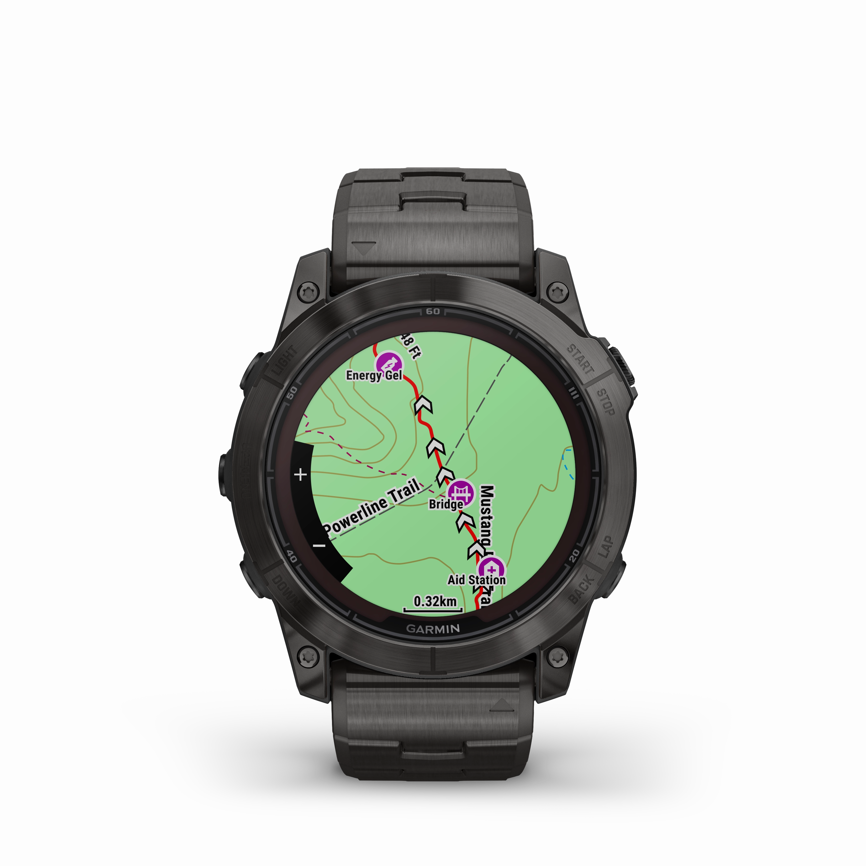 Garmin Fenix 7X Pro Sapphire Solar Carbon Grey Titanium D