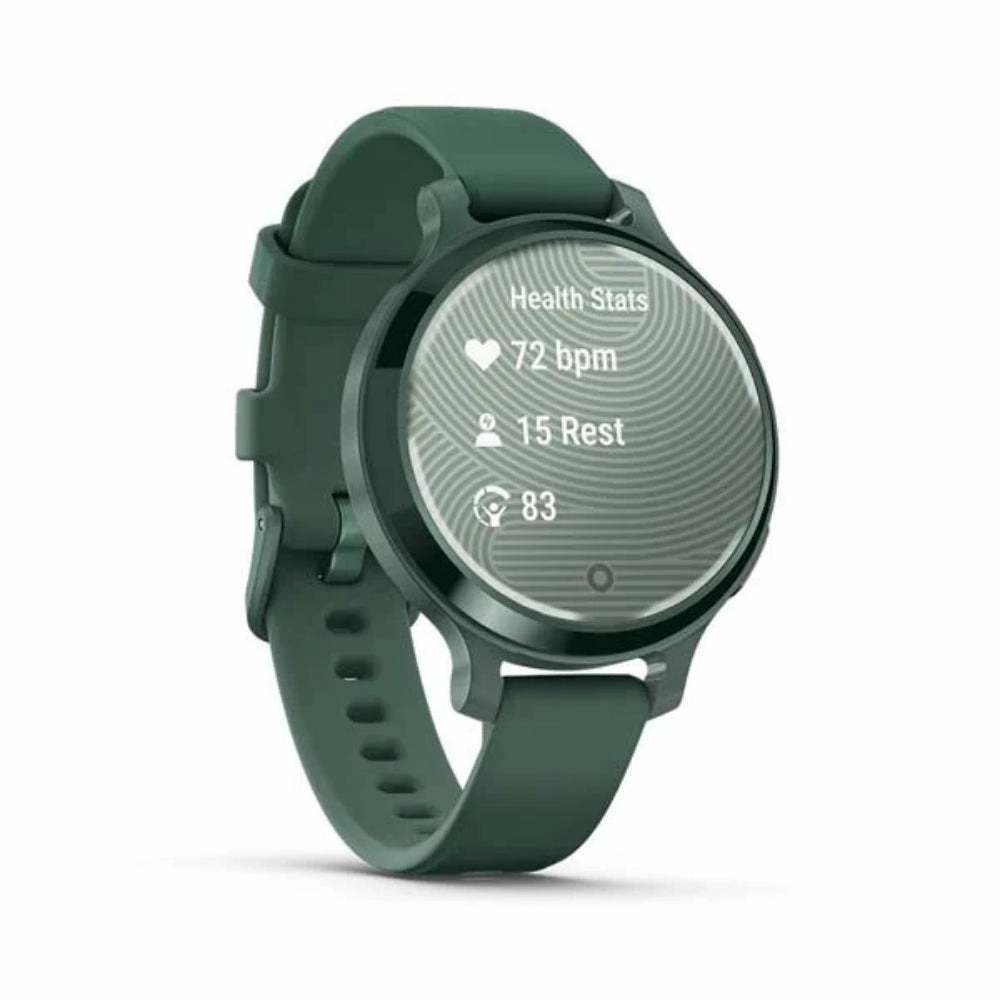 Garmin Lily 2 Active Jasper Green Silicone Band Smartwatch GM-010-02891-52