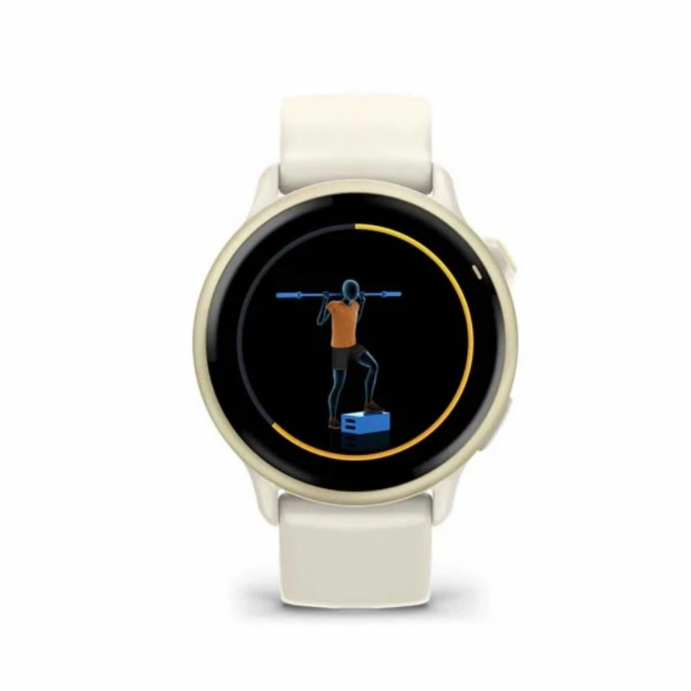 Garmin Vivoactive 6 Lunar Gold with Bone Band GPS Smartwatch GM-010-02985-41