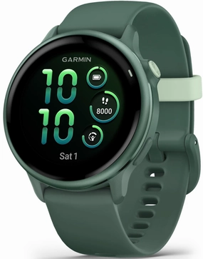 Garmin Vivoactive 6 Metallic Jasper Green Watch