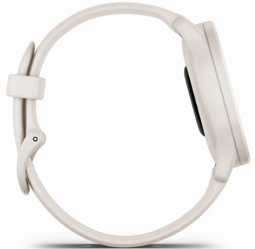 Garmin Vivomove Sport Silicone Band With Peach Gold Accents Watch