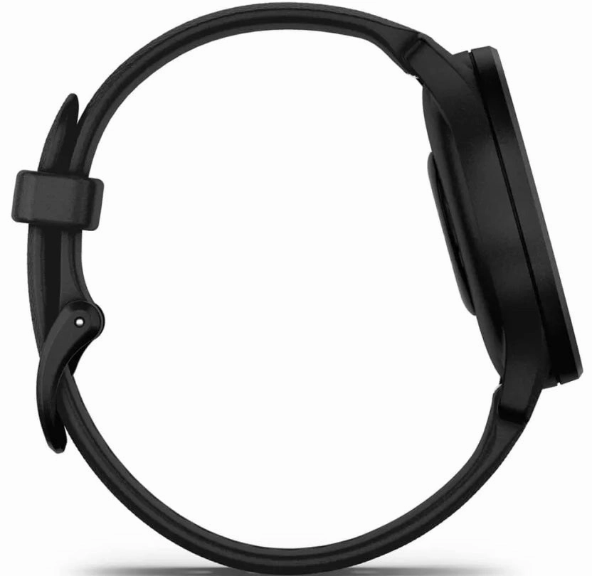Garmin Vivomove Sport Silicone Band With Slate Accents Watch
