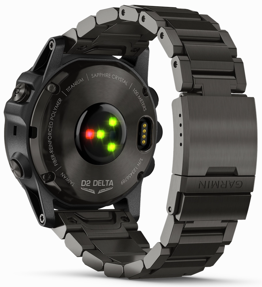Garmin Watch D2 Delta PX Aviator Watch DLC Titanium Band