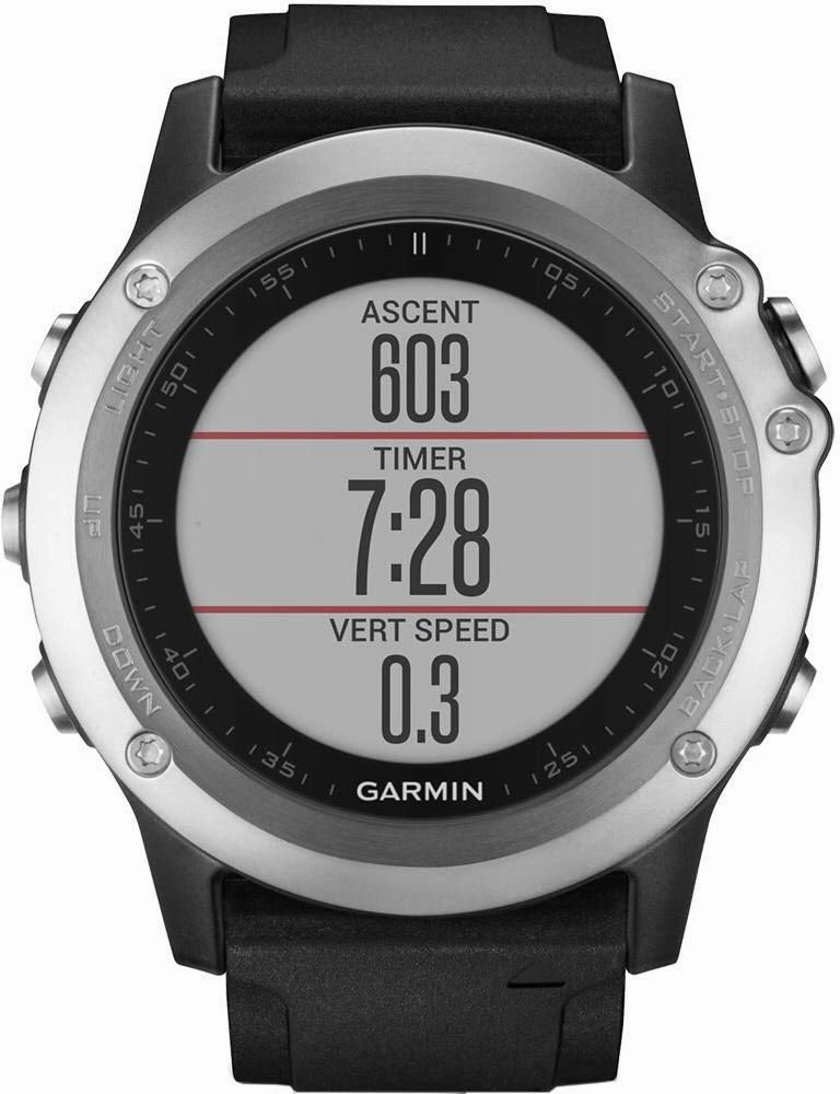 Garmin Watch Fenix 3 HR Silver Edition