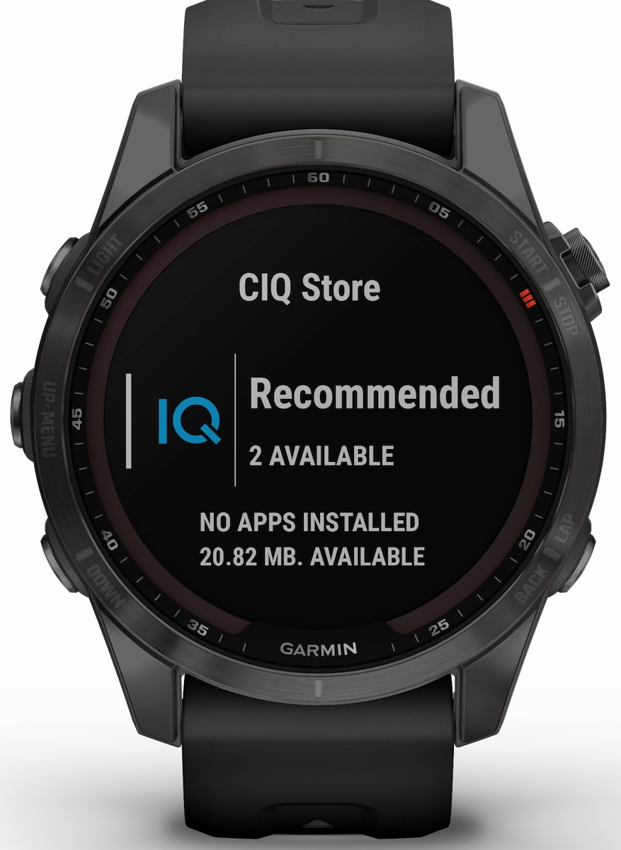 Garmin Watch Fenix 7S Sapphire Solar Carbon Gray DLC D