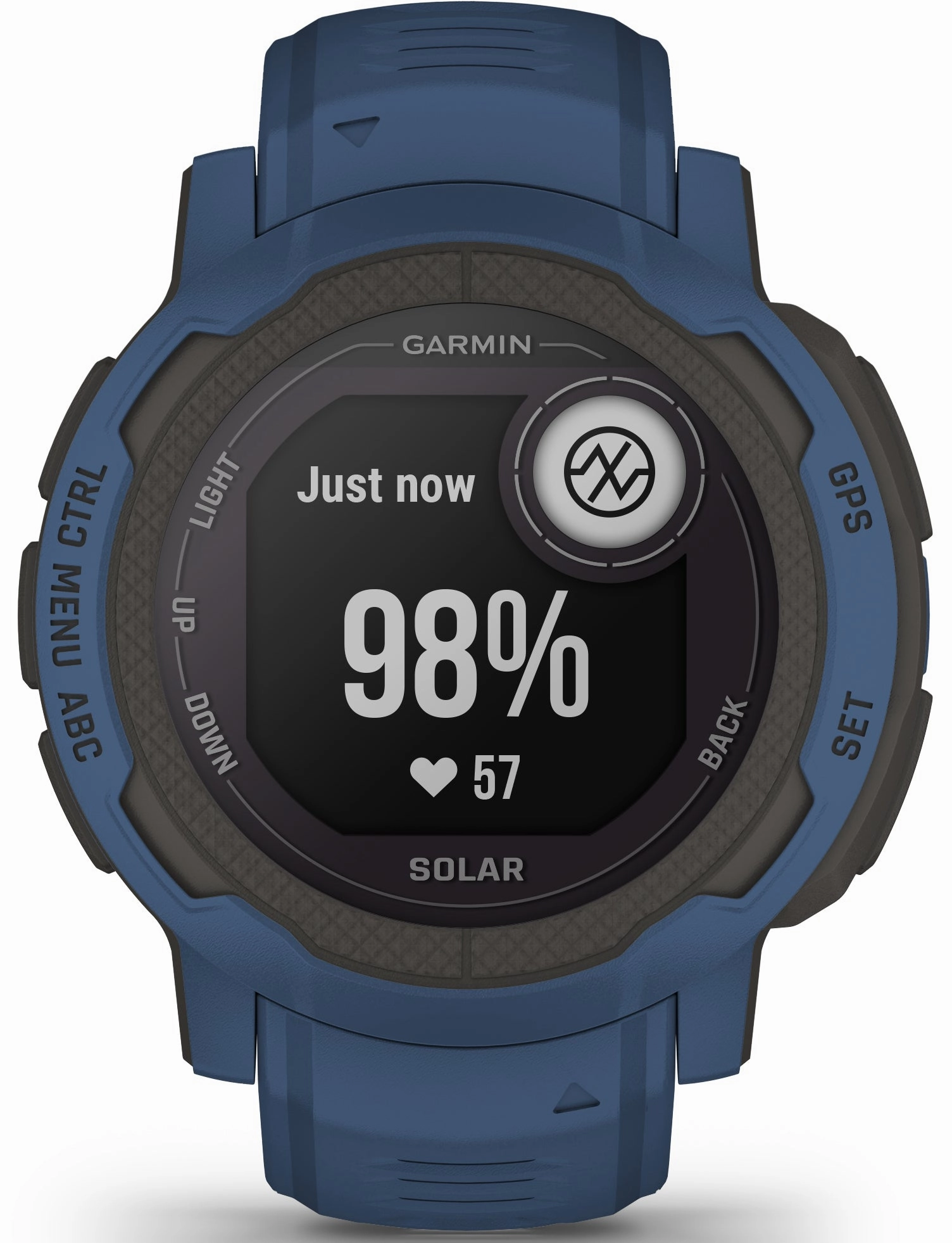 Garmin Watch Instinct 2 Solar GPS Tidal Blue Smartwatch