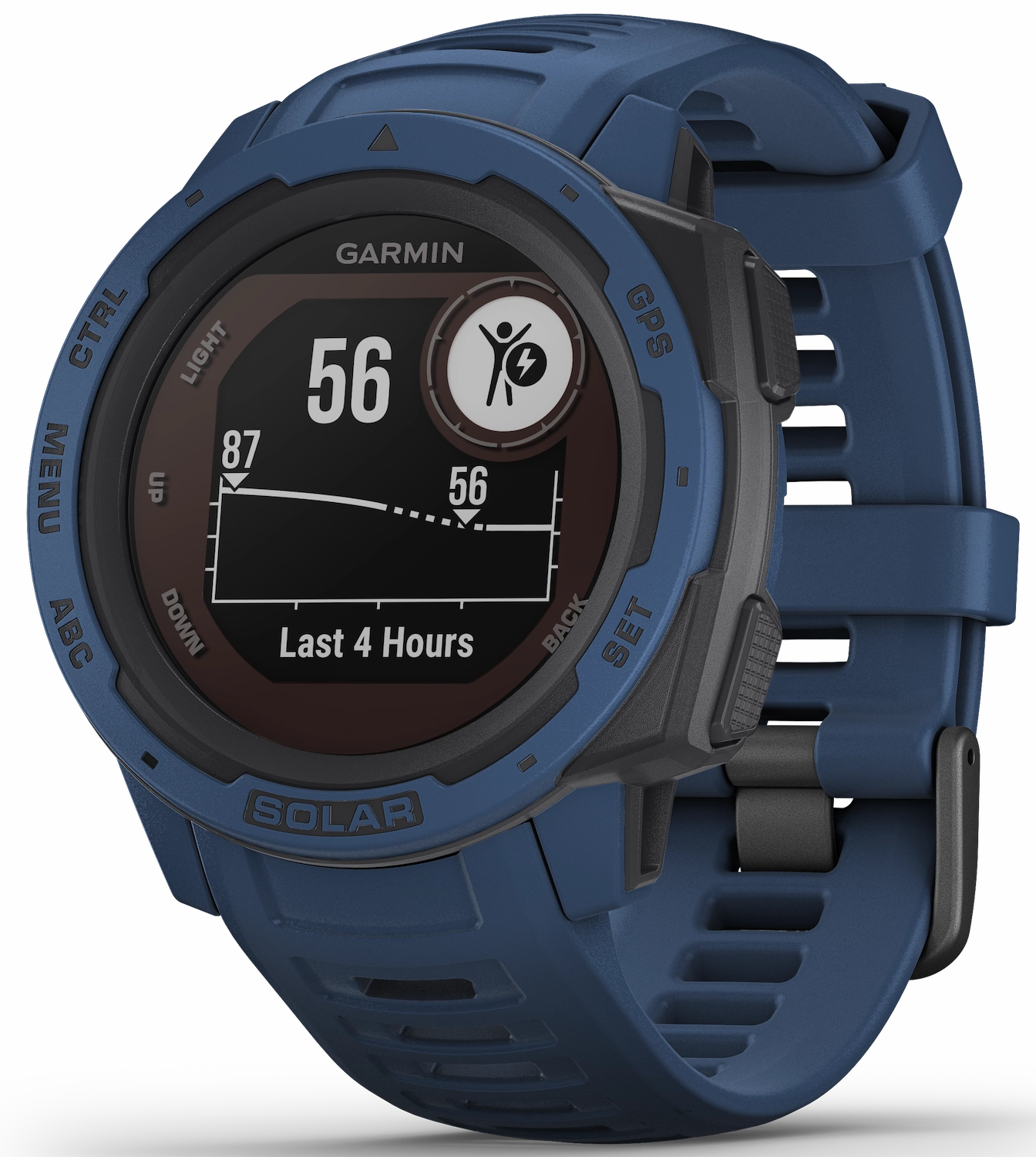 Garmin Watch Instinct Solar Tidal Blue