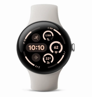 GOOGLE PIXEL WATCH 3 45MM SILVER/PORCELAIN