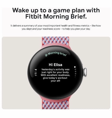 GOOGLE PIXEL WATCH 3 45MM SILVER/PORCELAIN