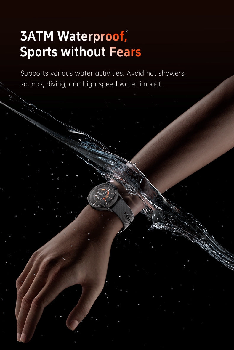 GTR3 Waterproof Smart Watch SOS Round Shape Watch Factory