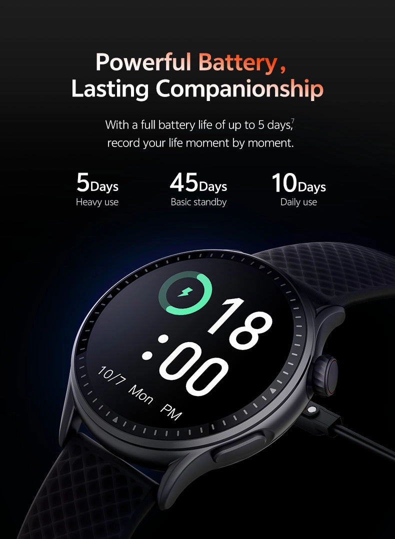 GTR3 Waterproof Smart Watch SOS Round Shape Watch Factory