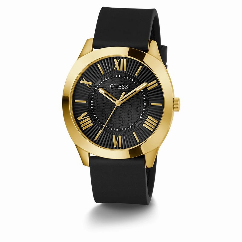 Guess Arc Black Dial Analog Watch