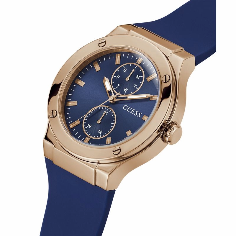 Guess Jet Blue Dial Multifunction Watch