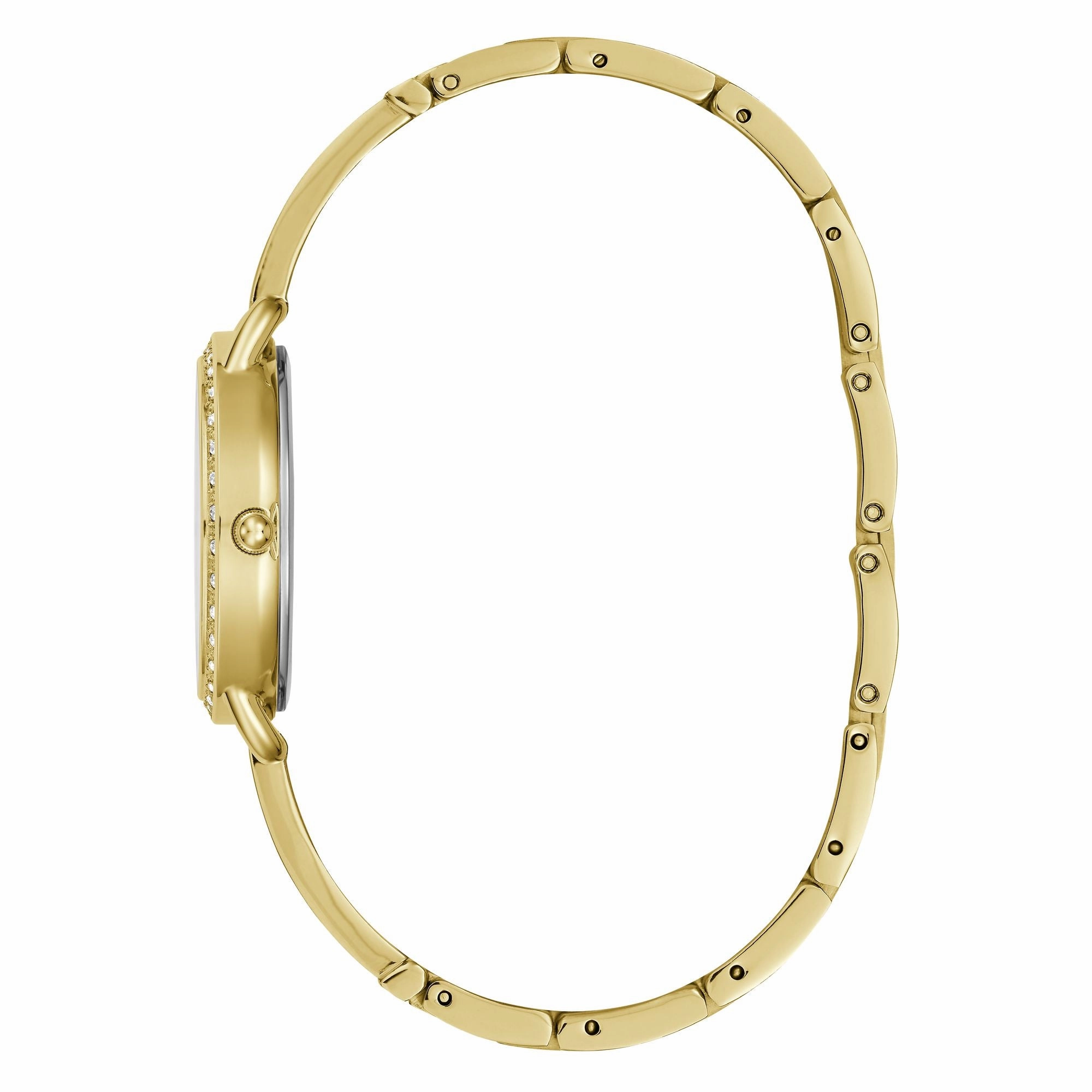 GUESS Ladies Gold Tone Analog Watch GW0022L2