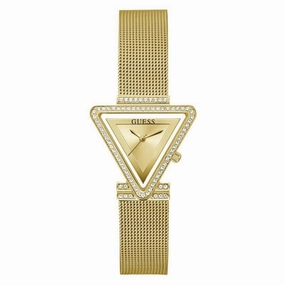 GUESS Ladies Gold Tone Analog Watch GW0508L2