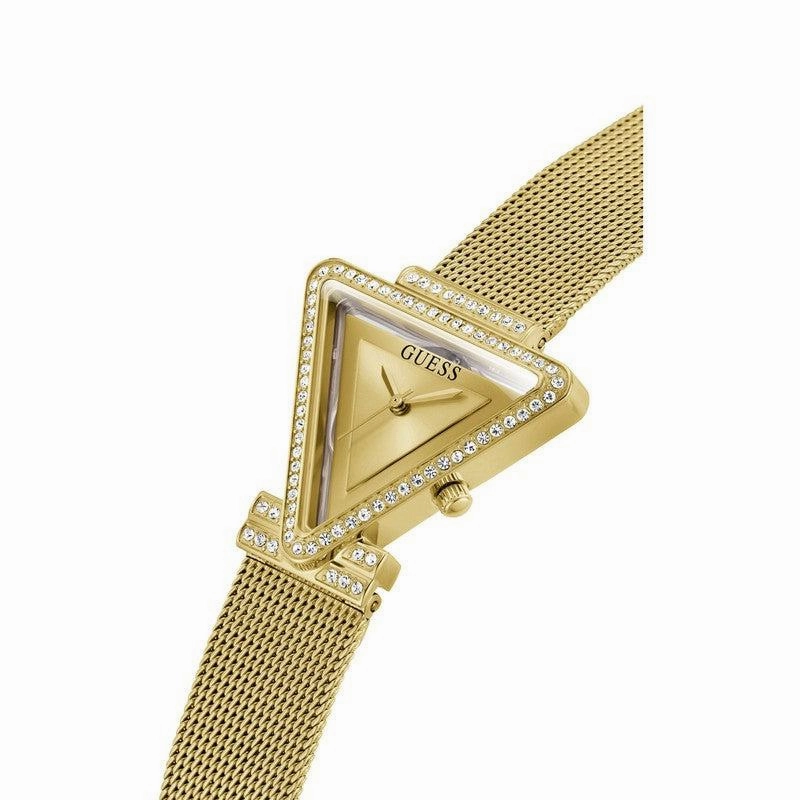 GUESS Ladies Gold Tone Analog Watch GW0508L2