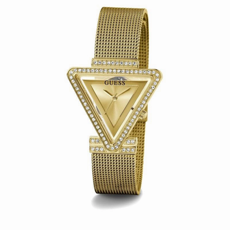 GUESS Ladies Gold Tone Analog Watch GW0508L2