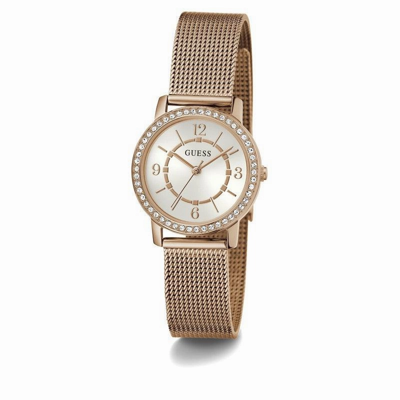 GUESS Ladies Gold Tone Analog Watch GW0534L3