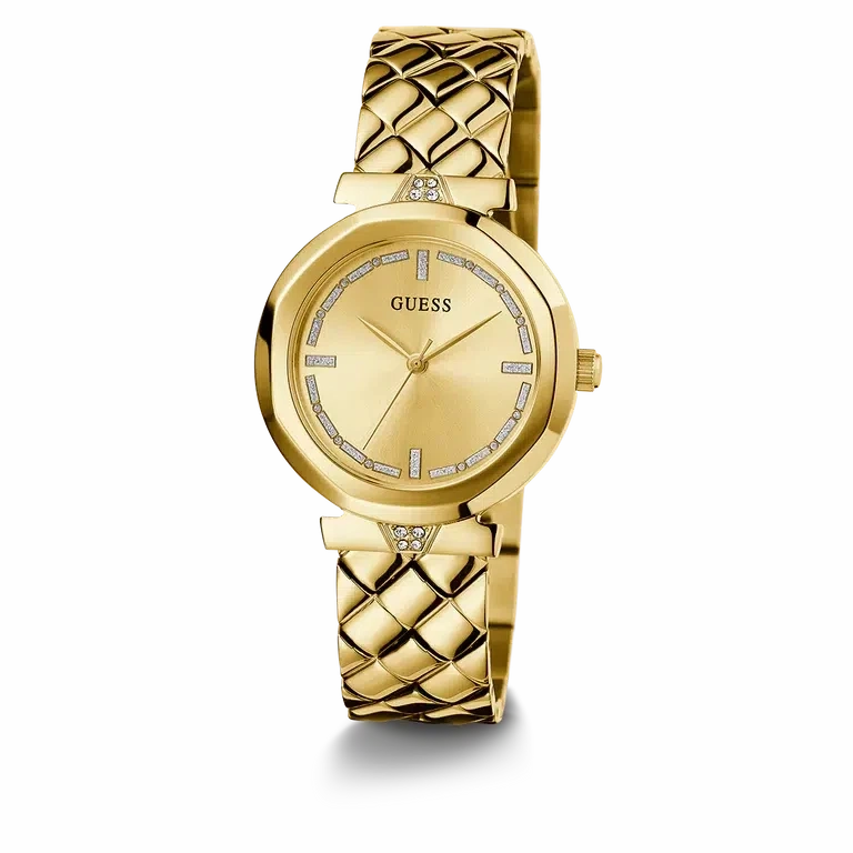 Guess Ladies Gold Tone Analog Watch GW0613L2