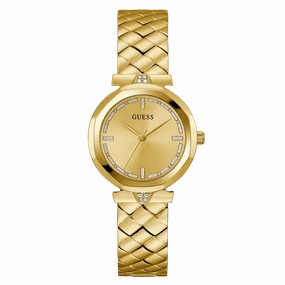 Guess Ladies Gold Tone Analog Watch GW0613L2