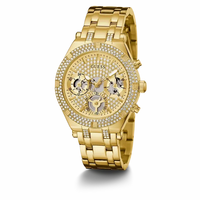 Guess Ladies Gold Tone Multi-function Watch GW0440L2