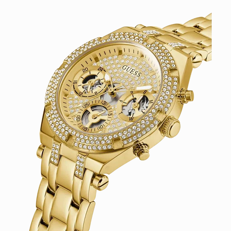 Guess Ladies Gold Tone Multi-function Watch GW0440L2