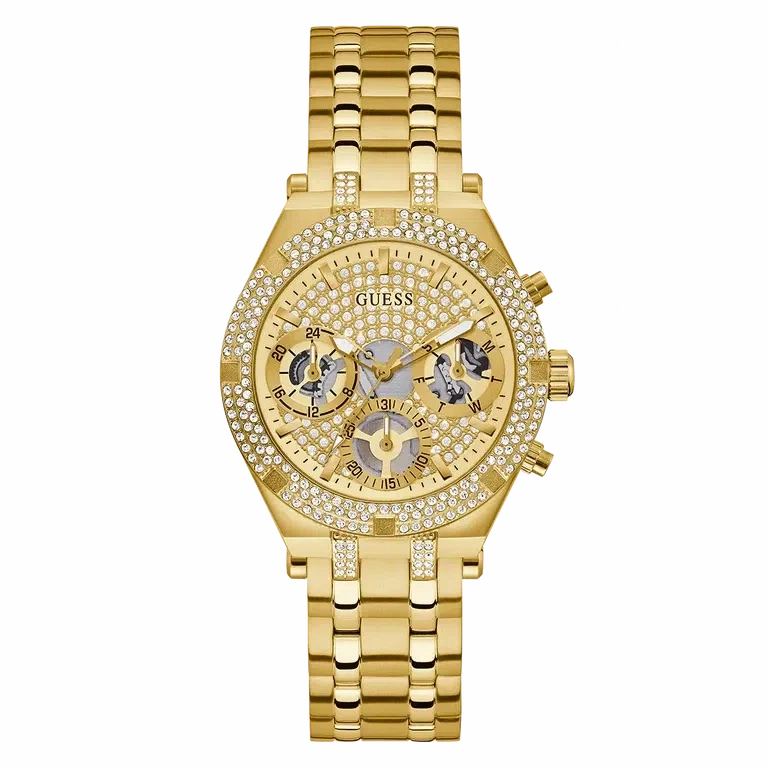 Guess Ladies Gold Tone Multi-function Watch GW0440L2