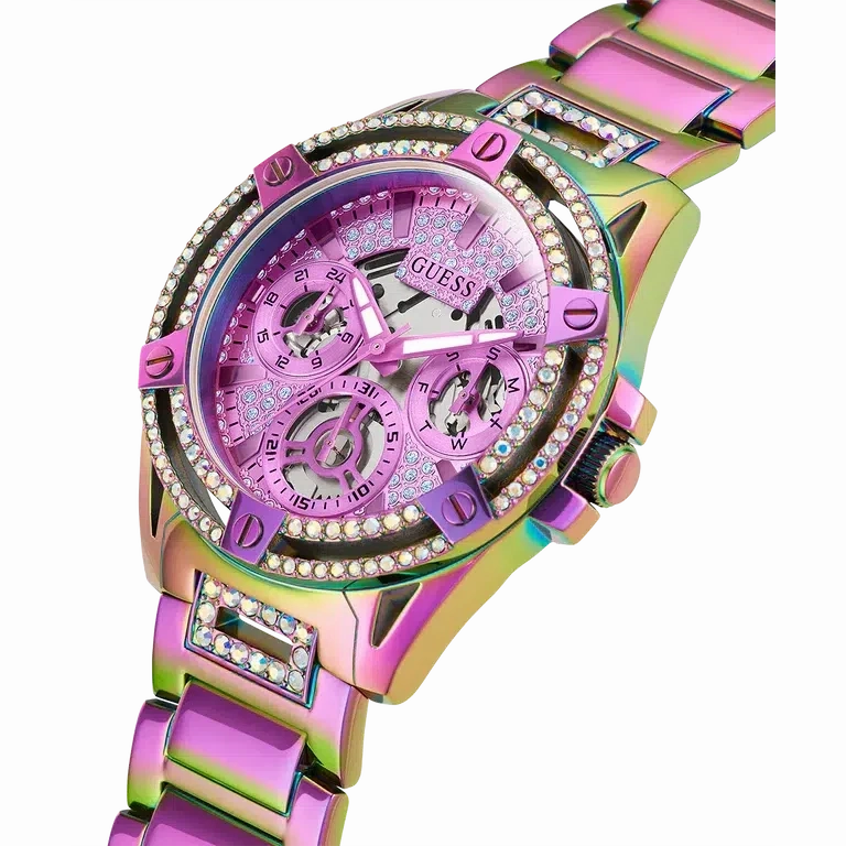 Guess Ladies Iridescent Iridescent Multi-function Watch GW0464L4