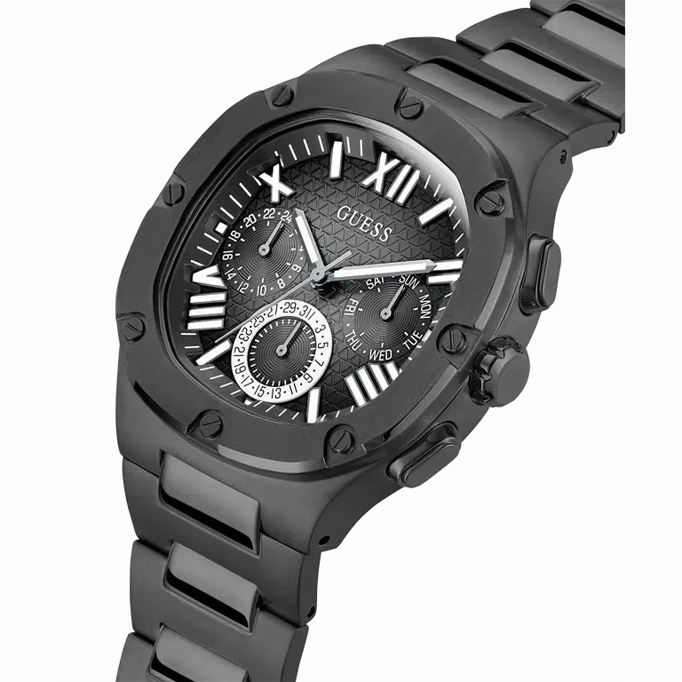 Guess Mens Black Multi-function Watch GW0572G3