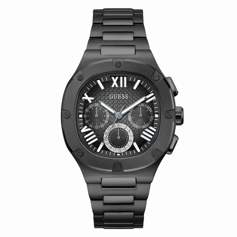 Guess Mens Black Multi-function Watch GW0572G3