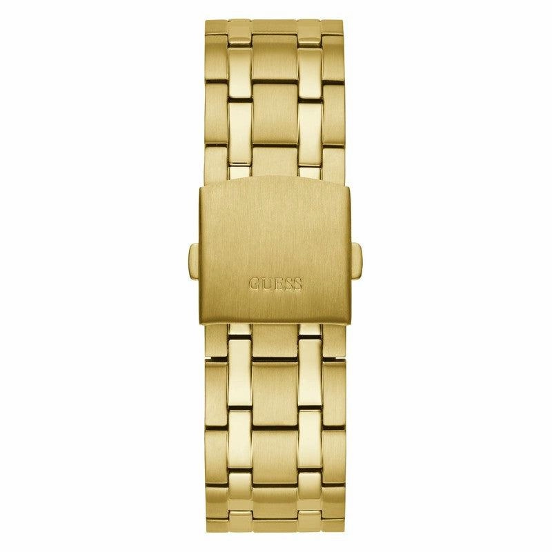 GUESS Mens Gold Tone Multi-function Watch GW0260G4