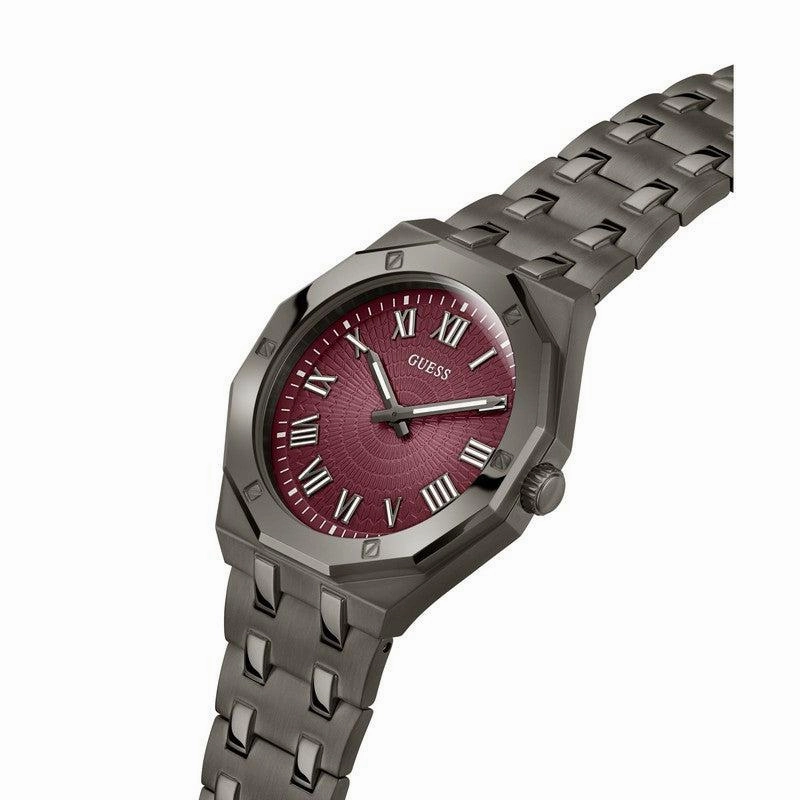 Guess Mens Gunmetal Tone Analog Watch GW0575G5