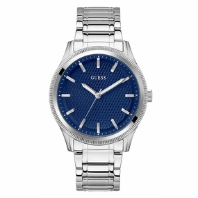 Guess Mens Silver Analog Watch GW0626G1